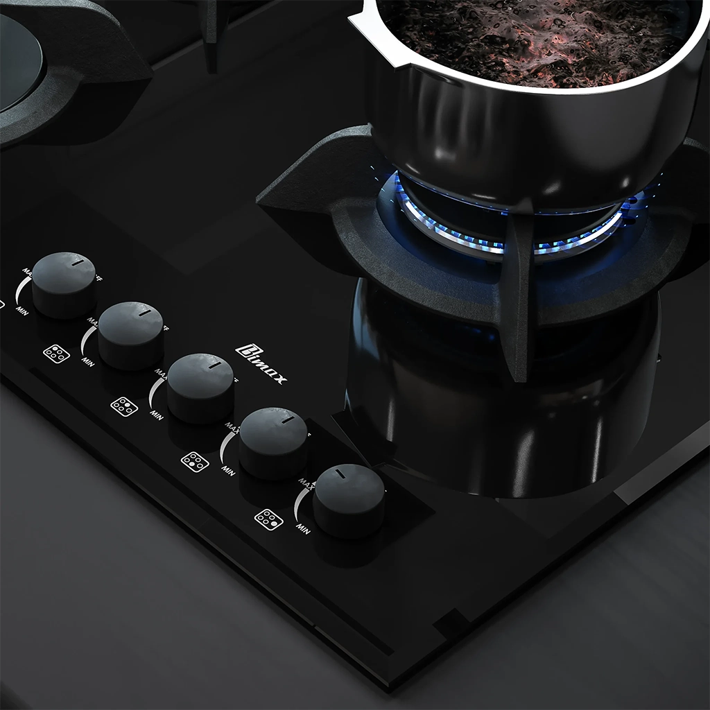 اجاق گاز شیشه ای بیمکث مدل 2101