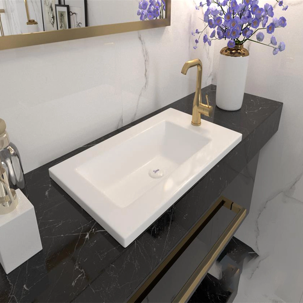 روشویی روکابینتی سینا چینی مدل آرشین