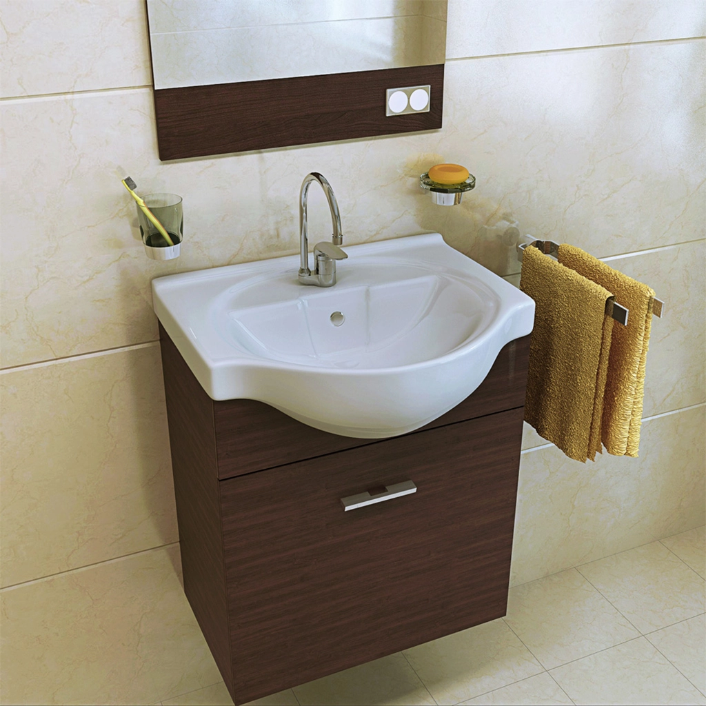 روشویی روکابینتی نوین سرام مدل فرمو