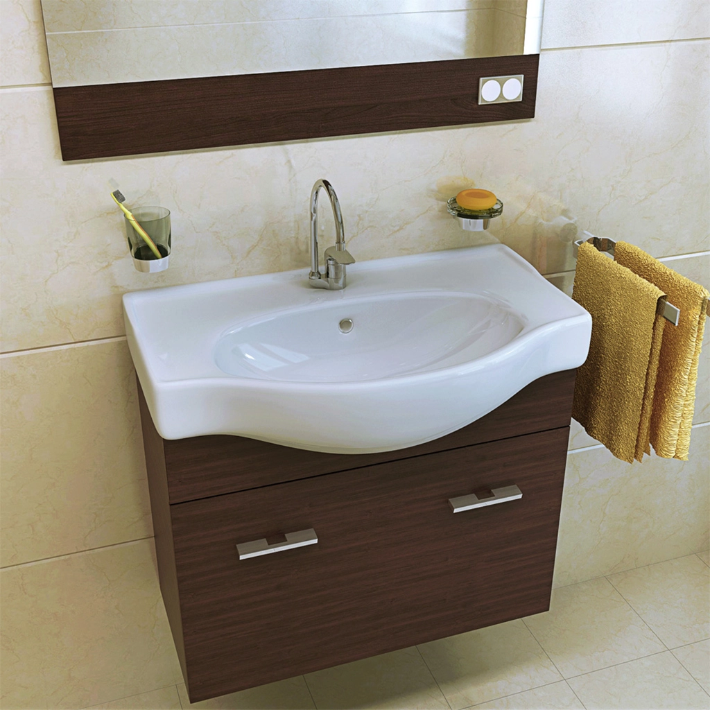 روشویی روکابینتی نوین سرام مدل رودانو