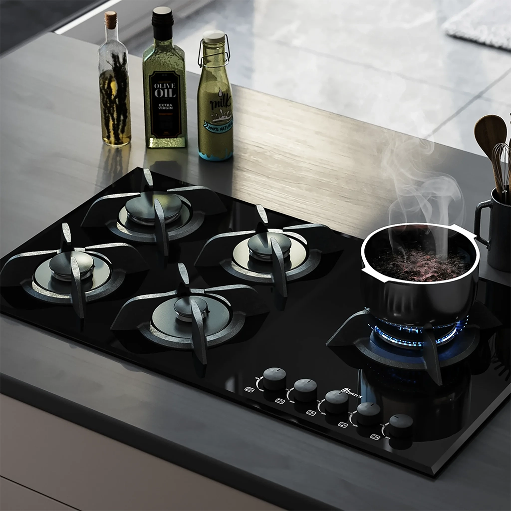 اجاق گاز شیشه ای بیمکث مدل 2101
