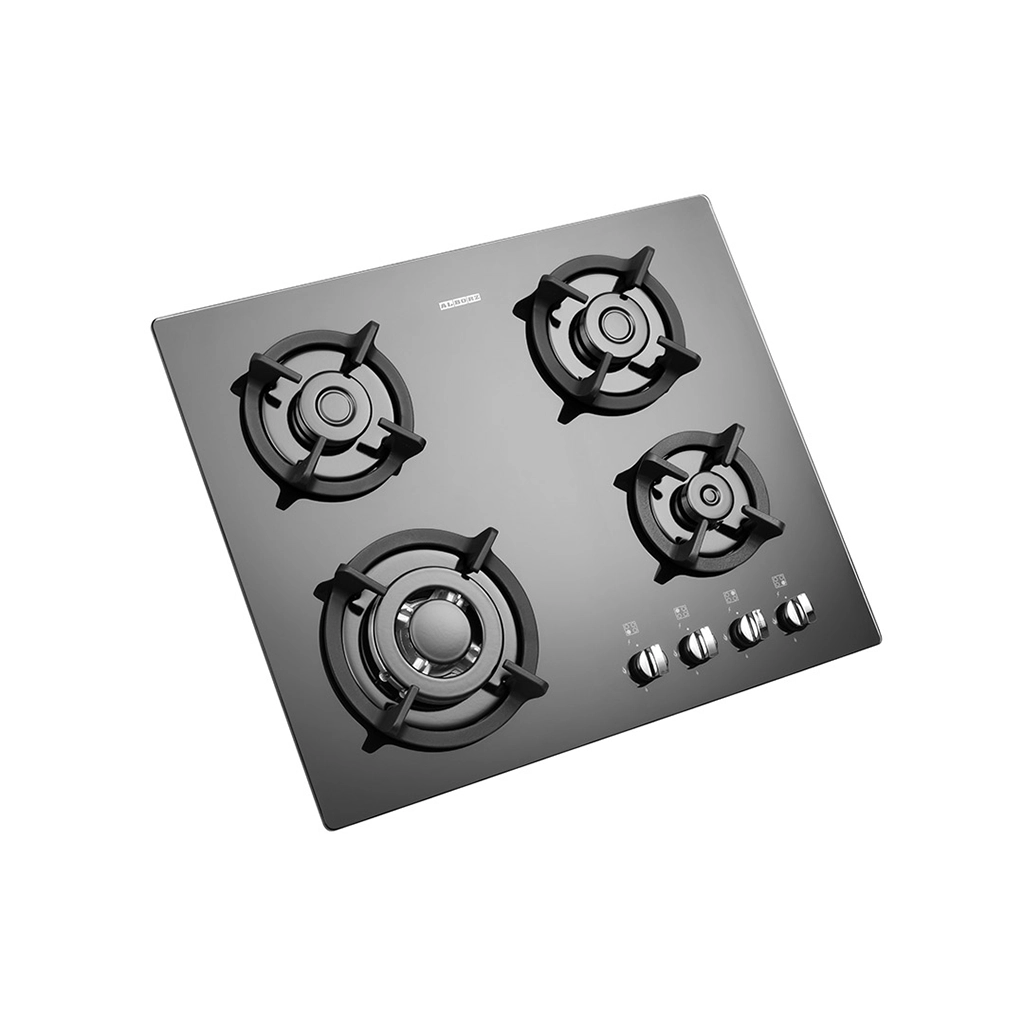 اجاق گاز شیشه ای پنج شعله استیل البرز مدل g-4652i