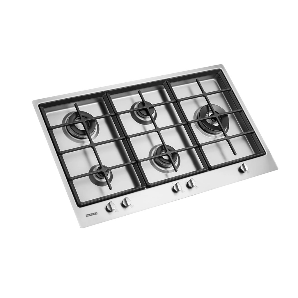 اجاق گاز صفحه ای استیل البرز مدل s-5912