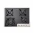 اجاق گاز شیشه ای پنج شعله استیل البرز مدل g-4602s