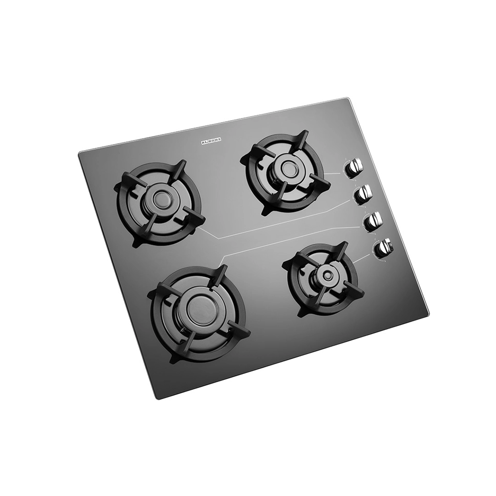 اجاق گاز شیشه ای پنج شعله استیل البرز مدل g-4651i