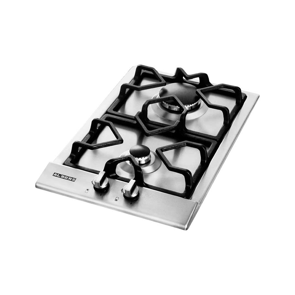 اجاق گاز استیل پنج شعله استیل البرز مدل S-2301