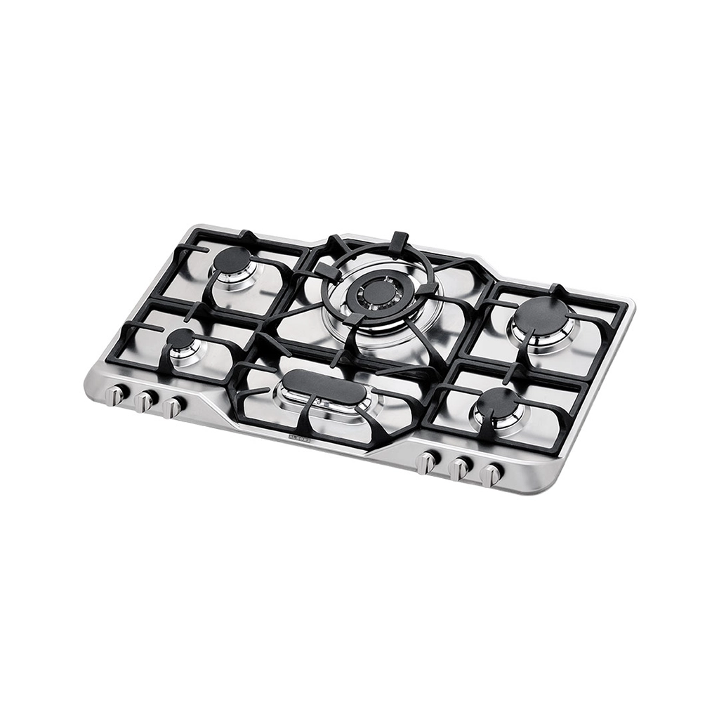 اجاق گاز استیل پنج شعله استیل البرز مدل S-6901