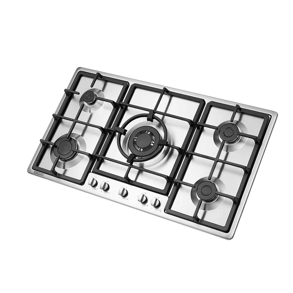 اجاق گاز استیل پنج شعله استیل البرز مدل s-5952i