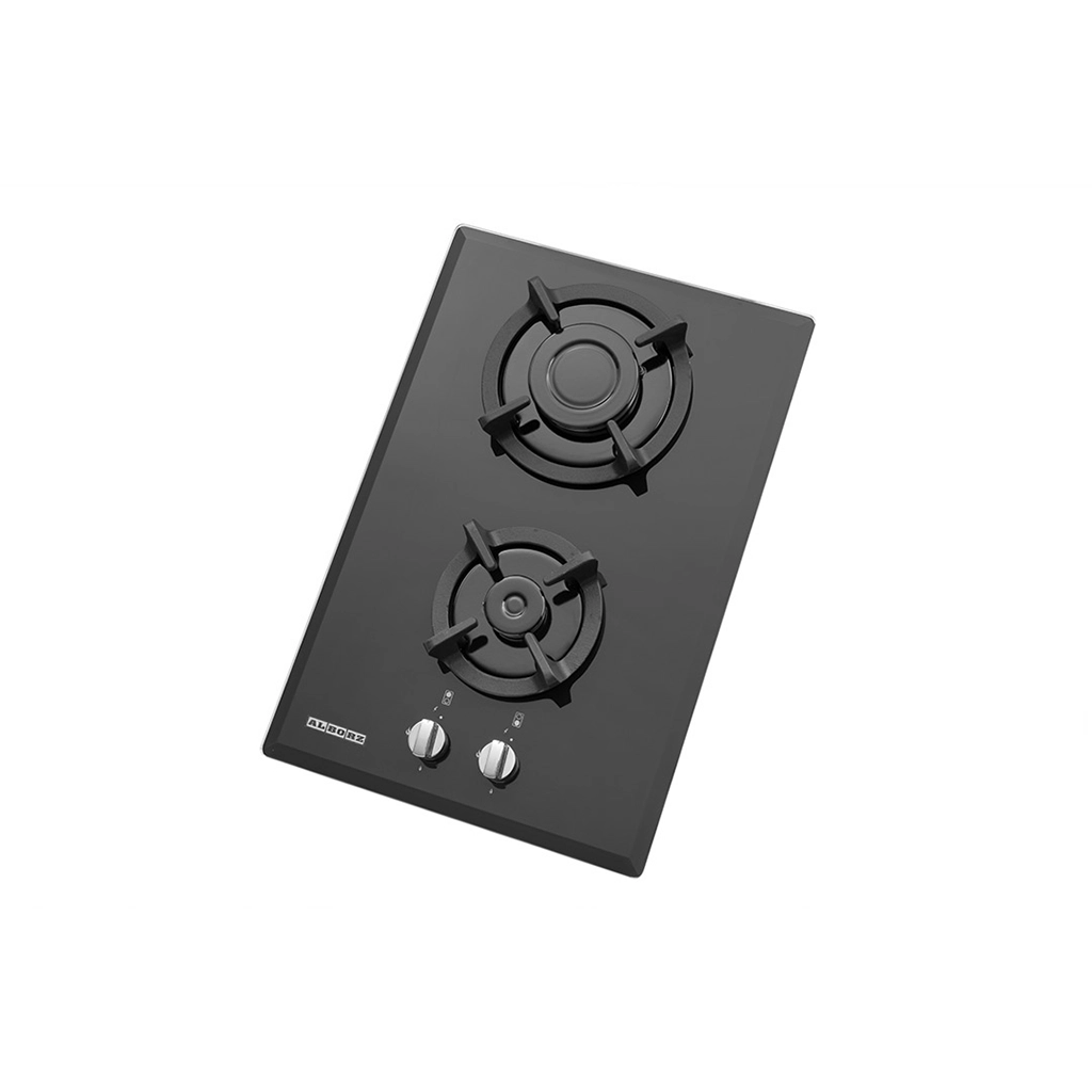اجاق گاز شیشه ای پنج شعله استیل البرز مدل g-2352i