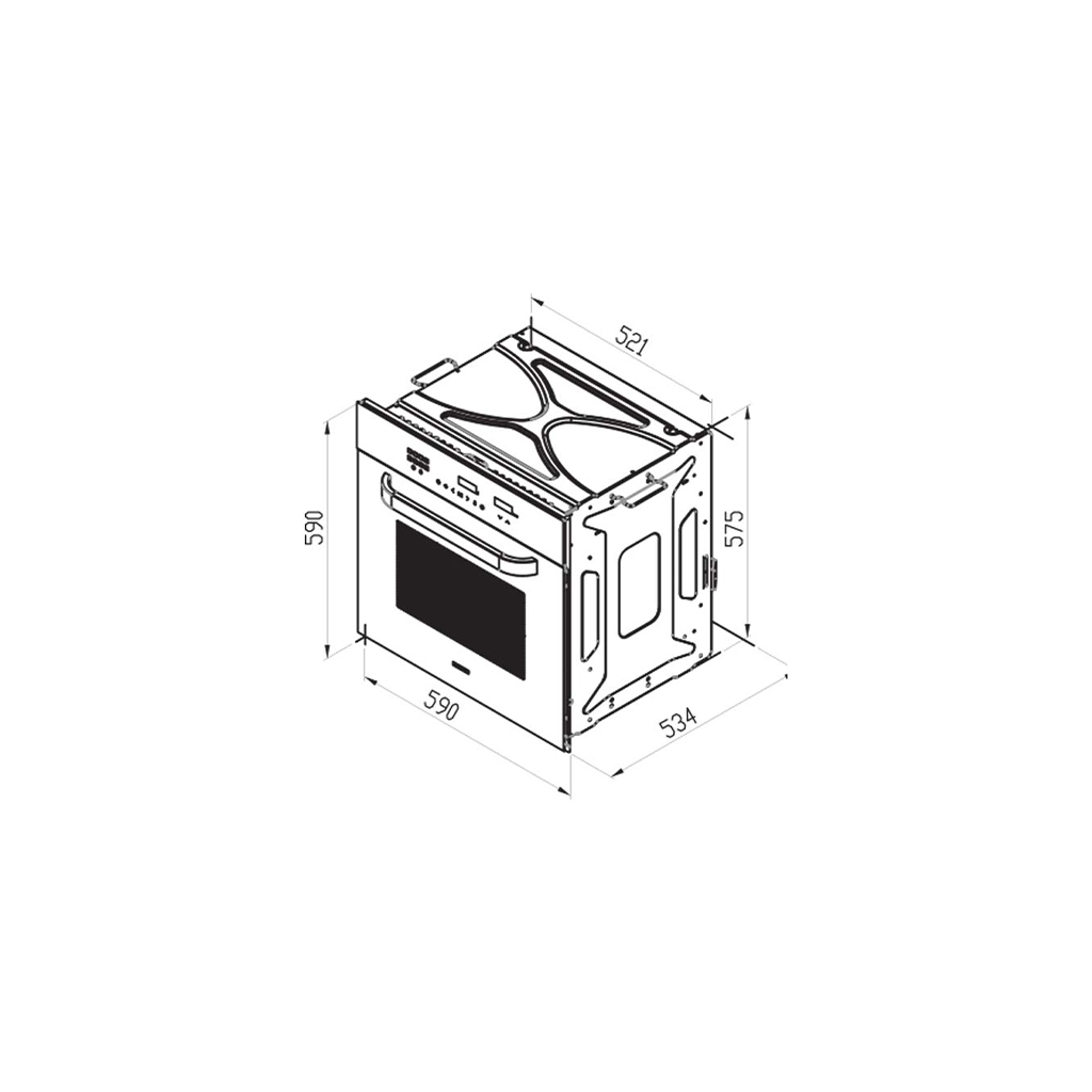 فر برقی استیل البرز مدل fe 51