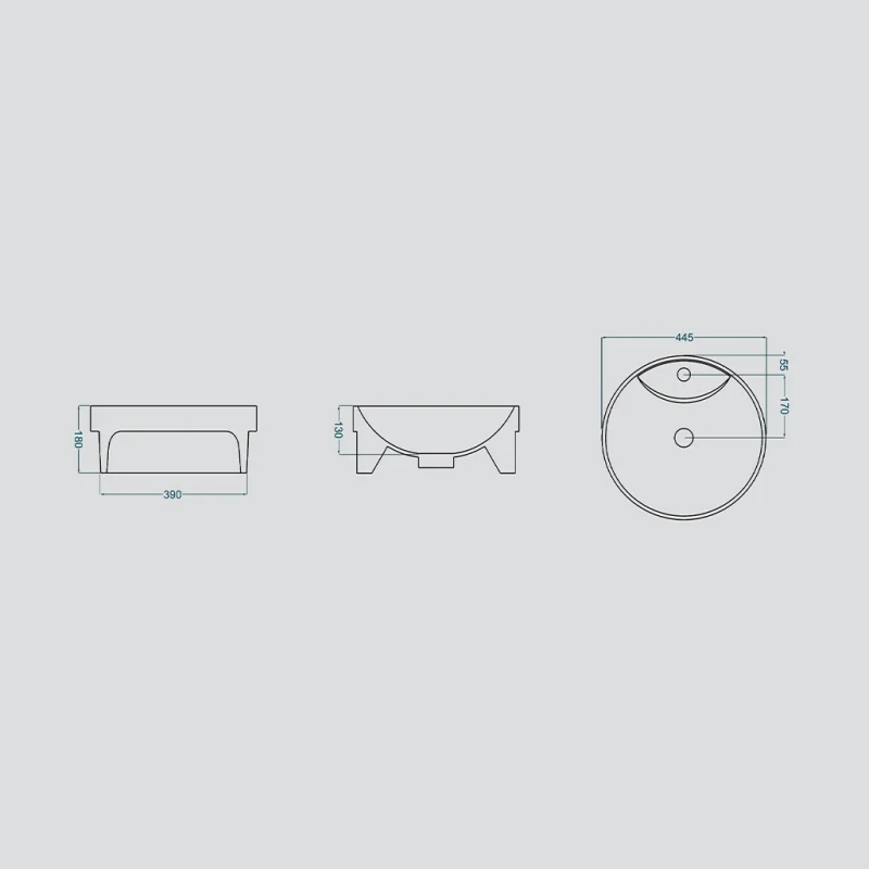 روشویی روکابینتی گلسار مدل تورینو
