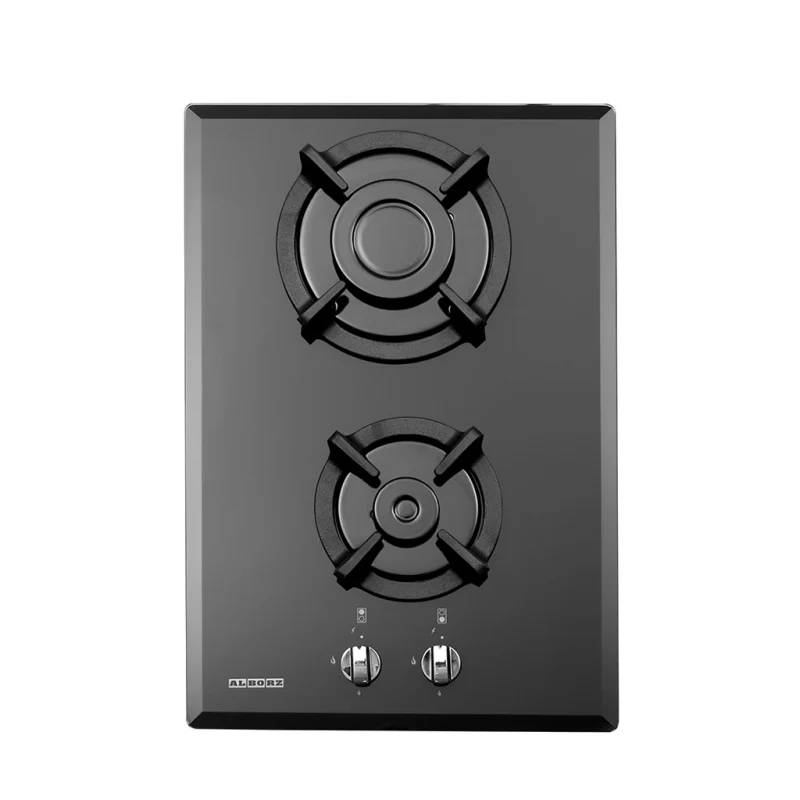 اجاق گاز شیشه ای دو شعله استیل البرز مدل G_2352i