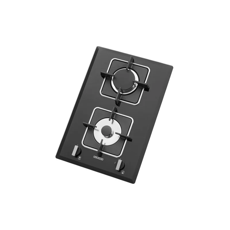 اجاق گاز شیشه ای دو شعله استیل البرز مدل G_2303