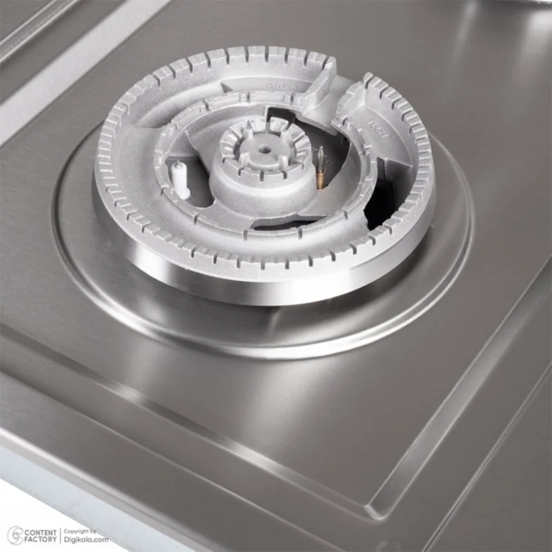 اجاق گاز استیل ایرانی کن مدل s 6401