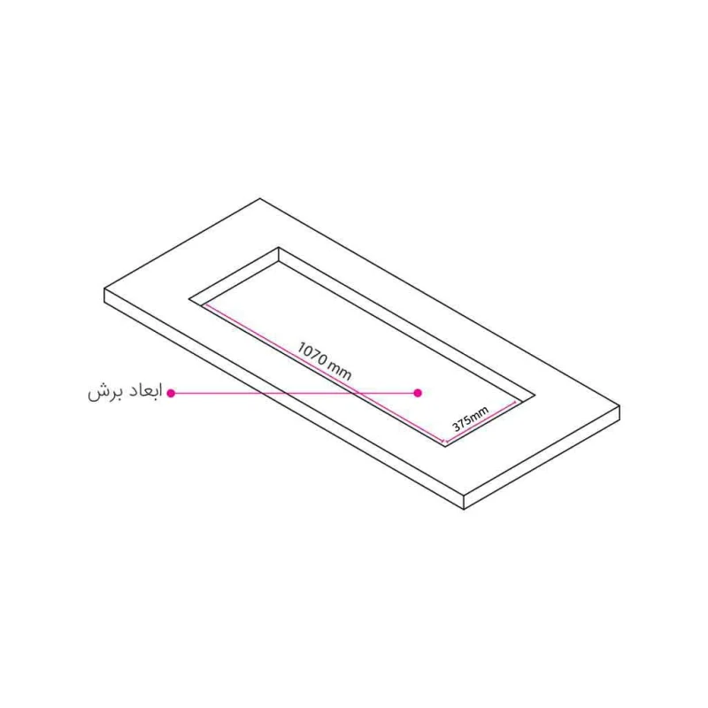 اجاق گاز استیل ایتالیایی کن مدل ruby s