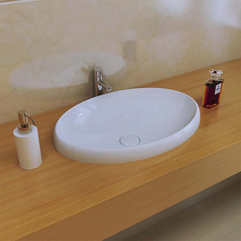 روشویی روکابینتی نوین سرام مدل پائولو