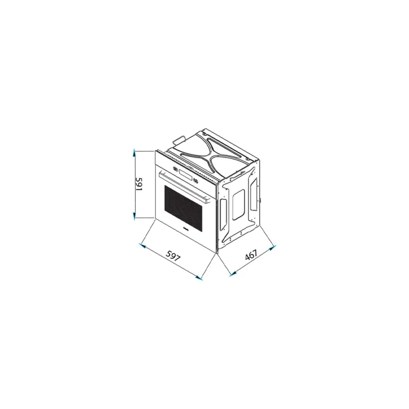 فر برقی استیل البرز مدل FE5 W