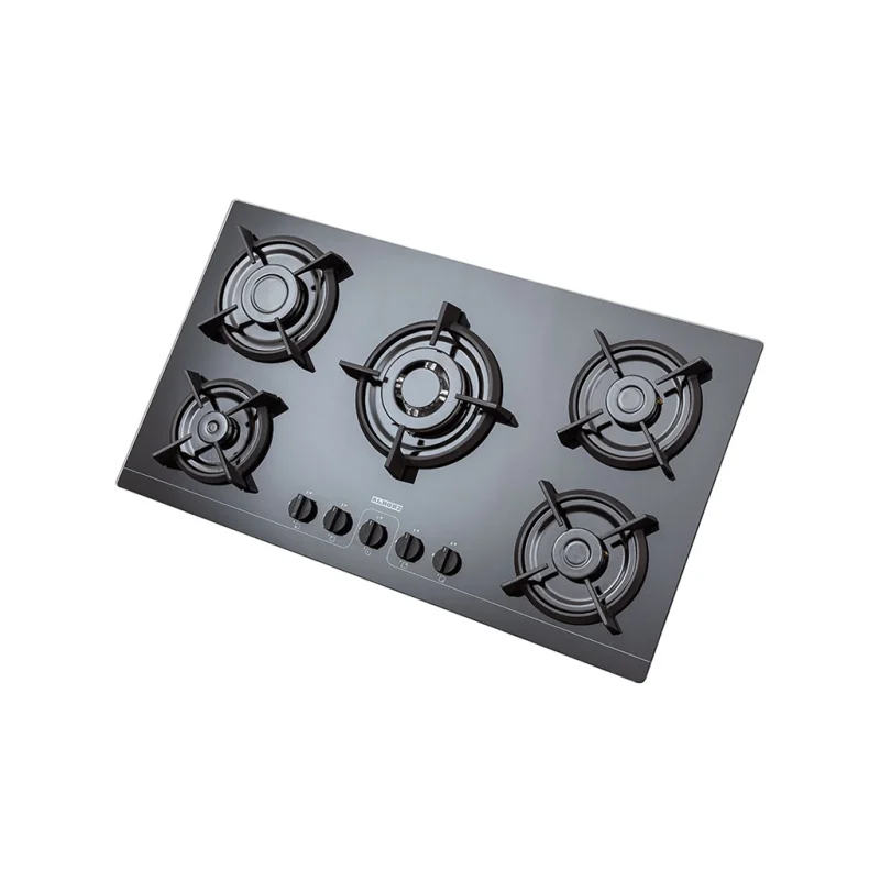 اجاق گاز شیشه ای پنج شعله استیل البرز مدل G_5964i