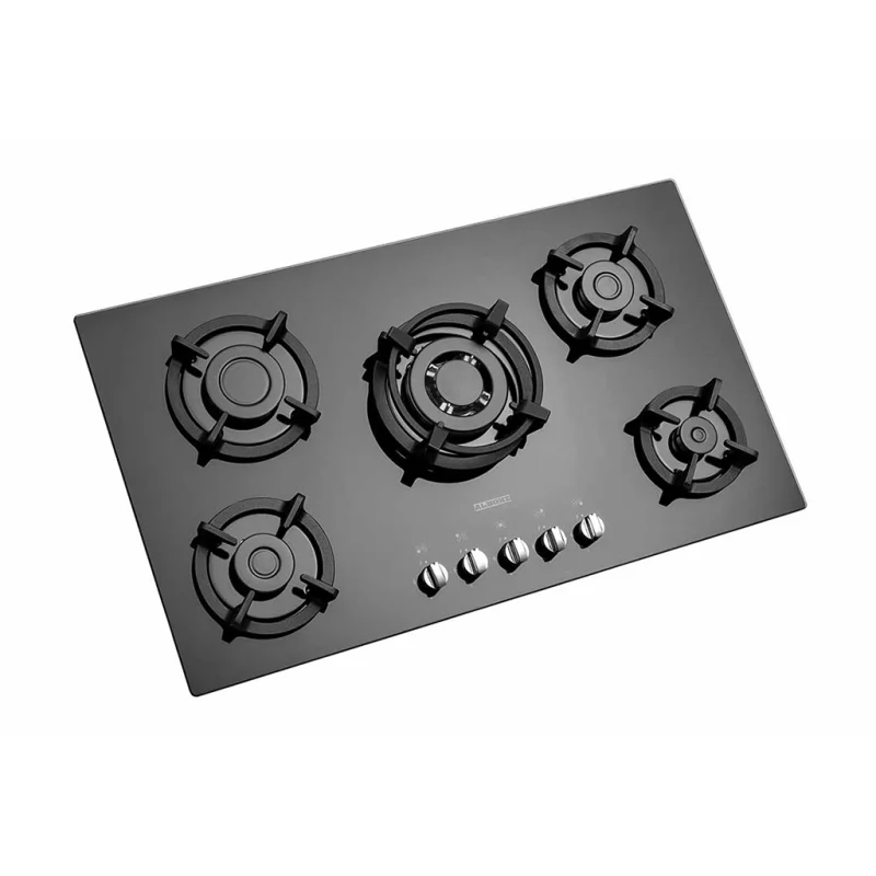 اجاق گاز شیشه ای پنج شعله استیل البرز مدل مدل g_5954i