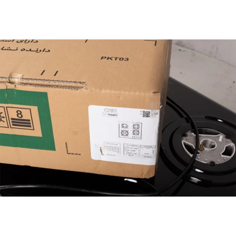 اجاق گاز شیشه ای ایرانی کن مدل LG 6401