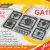 اجاق گاز استیل نگین الماس مدل ga015
