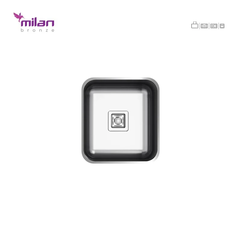 سینک استیل میلان مدل 3012
