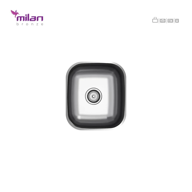 سینک استیل میلان مدل 3014