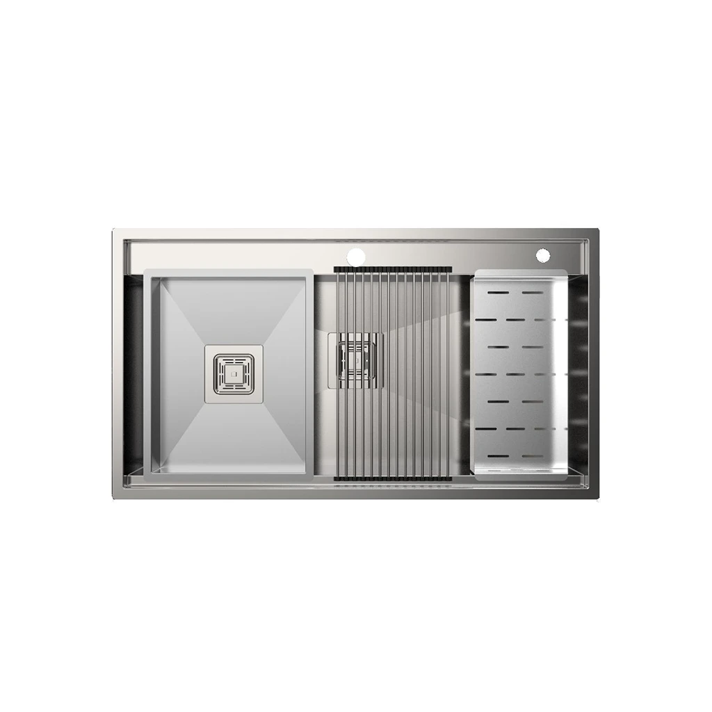 سینک استیل البرز مدل 955 - توکار