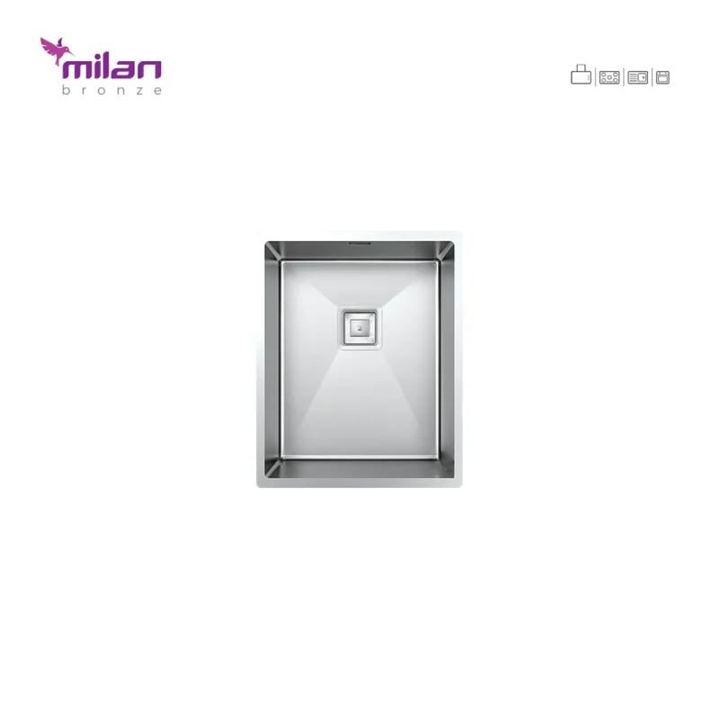 سینک استیل میلان مدل 4034