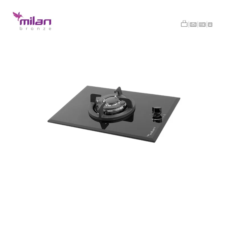 اجاق گاز شیشه ای میلان مدل g11