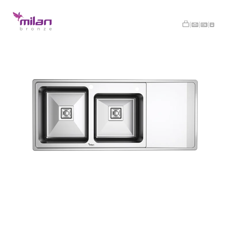 سینک استیل میلان مدل 6010
