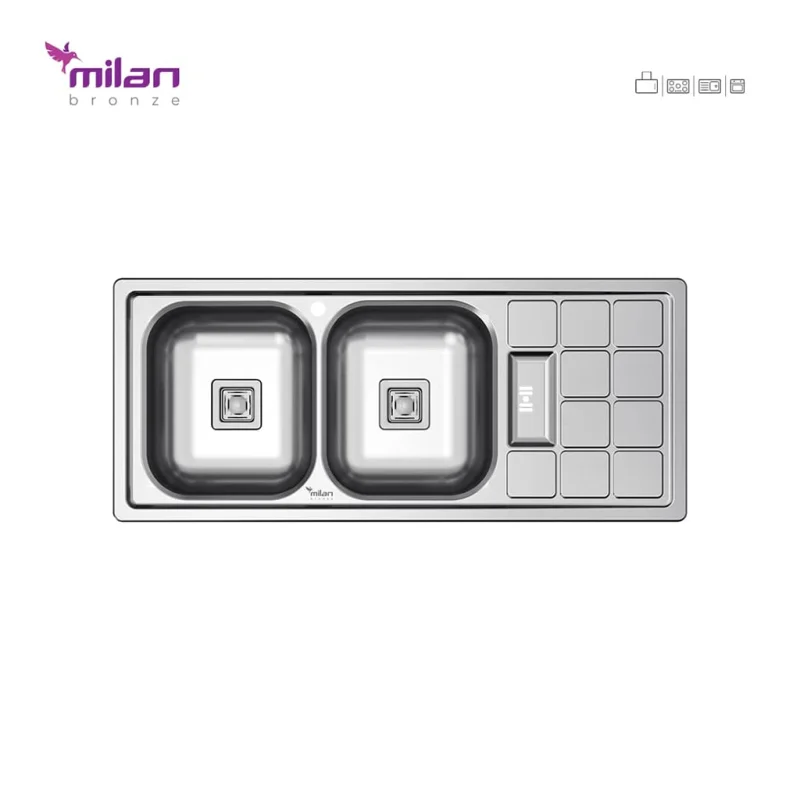 سینک استیل میلان مدل 1010