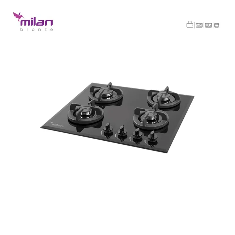 اجاق گاز شیشه ای میلان مدل g41