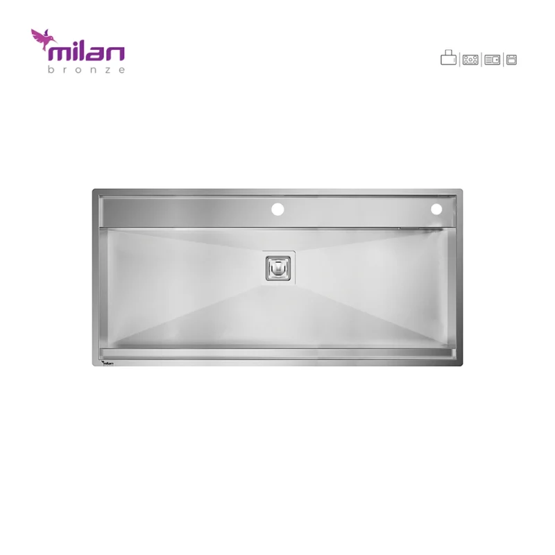 سینک استیل میلان مدل 4105