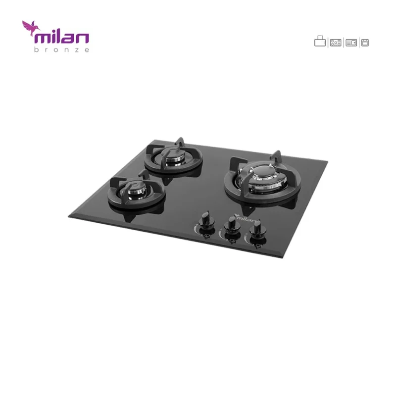 اجاق گاز شیشه ای میلان مدل g32